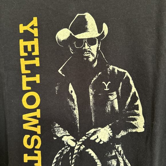 Yellowstone Men's Sz M T-Shirt Rip Wheeler Dutton Ranch 100% Cotton - Picture 3 of 4